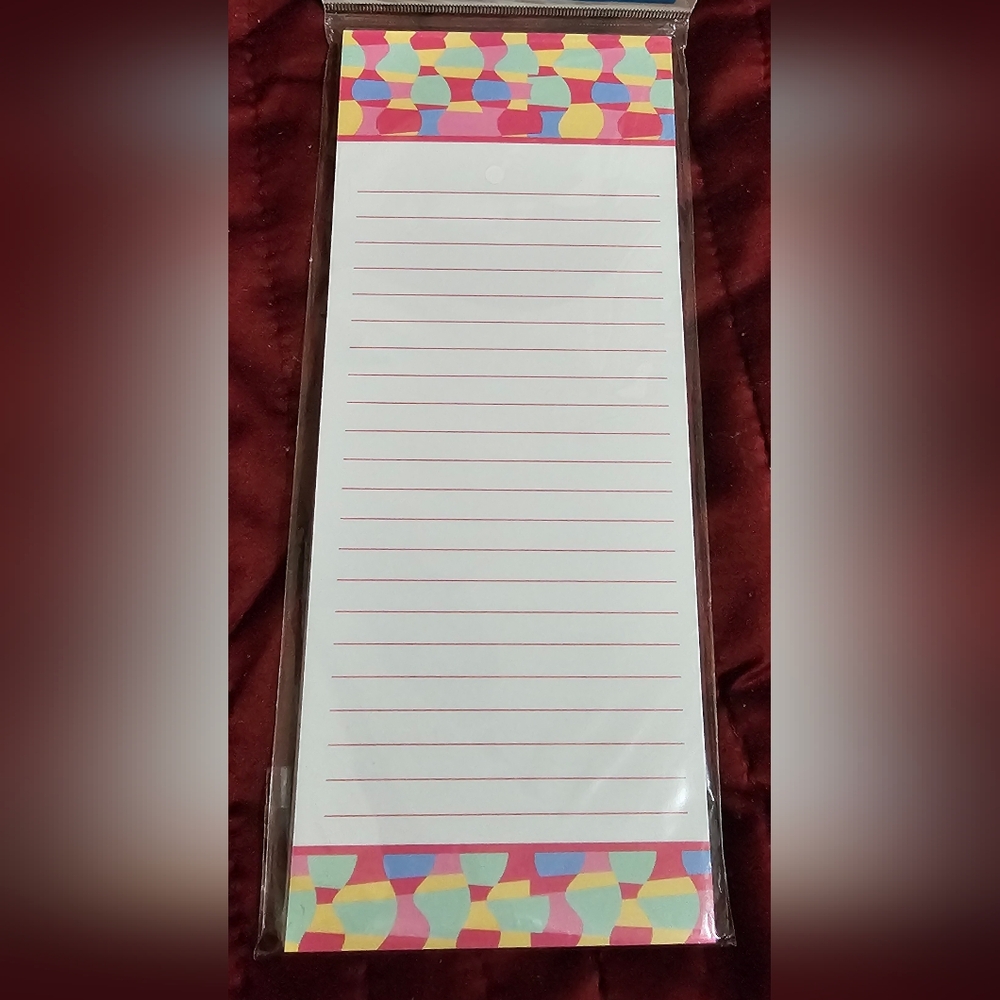 Colorful Geometric Notepad